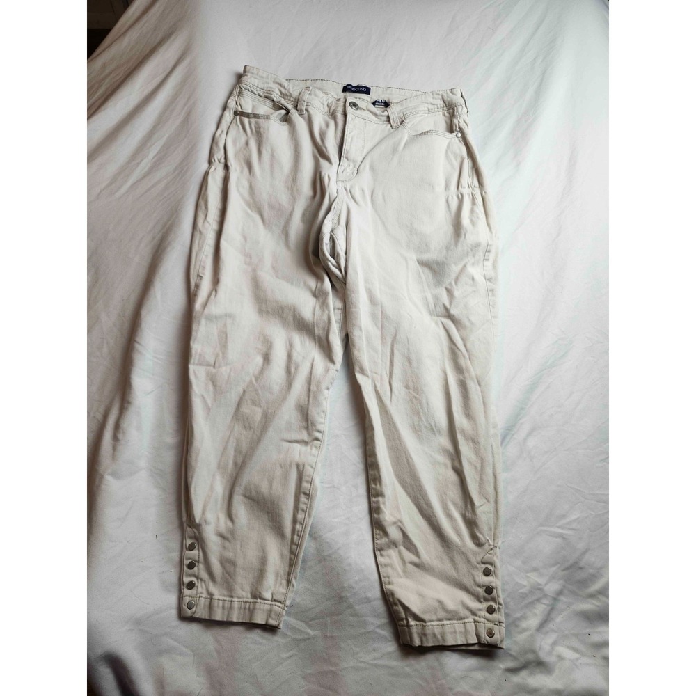 Bandolino Pants Womens 14‎ Beige Coastal Grandma Quiet Luxury Preppy Officewear